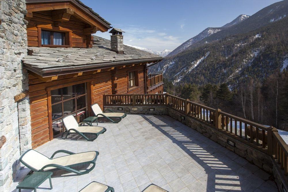 Hotel Silou Retreat Champdepraz Zewnętrze zdjęcie