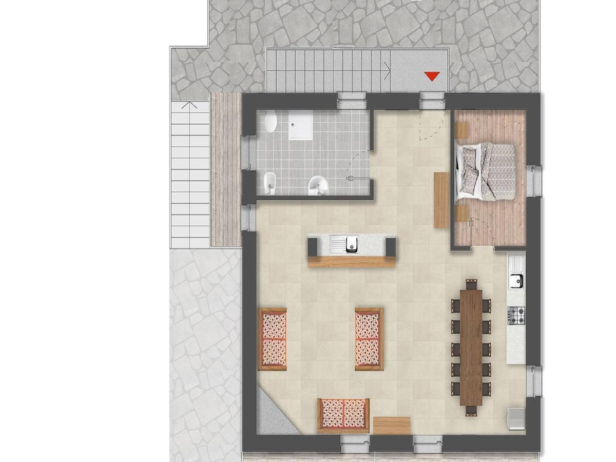 Hotel Silou Retreat Champdepraz Zewnętrze zdjęcie